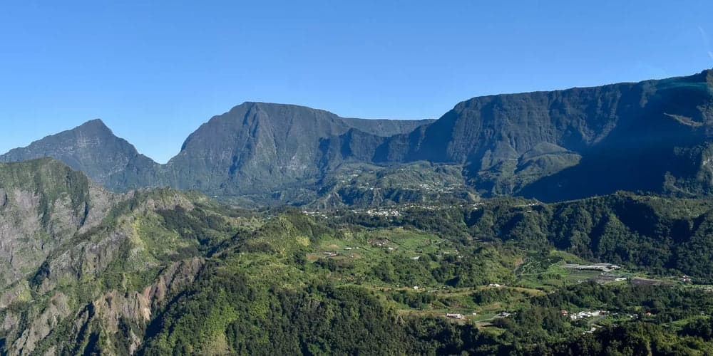 Salazie en Hélicoptère